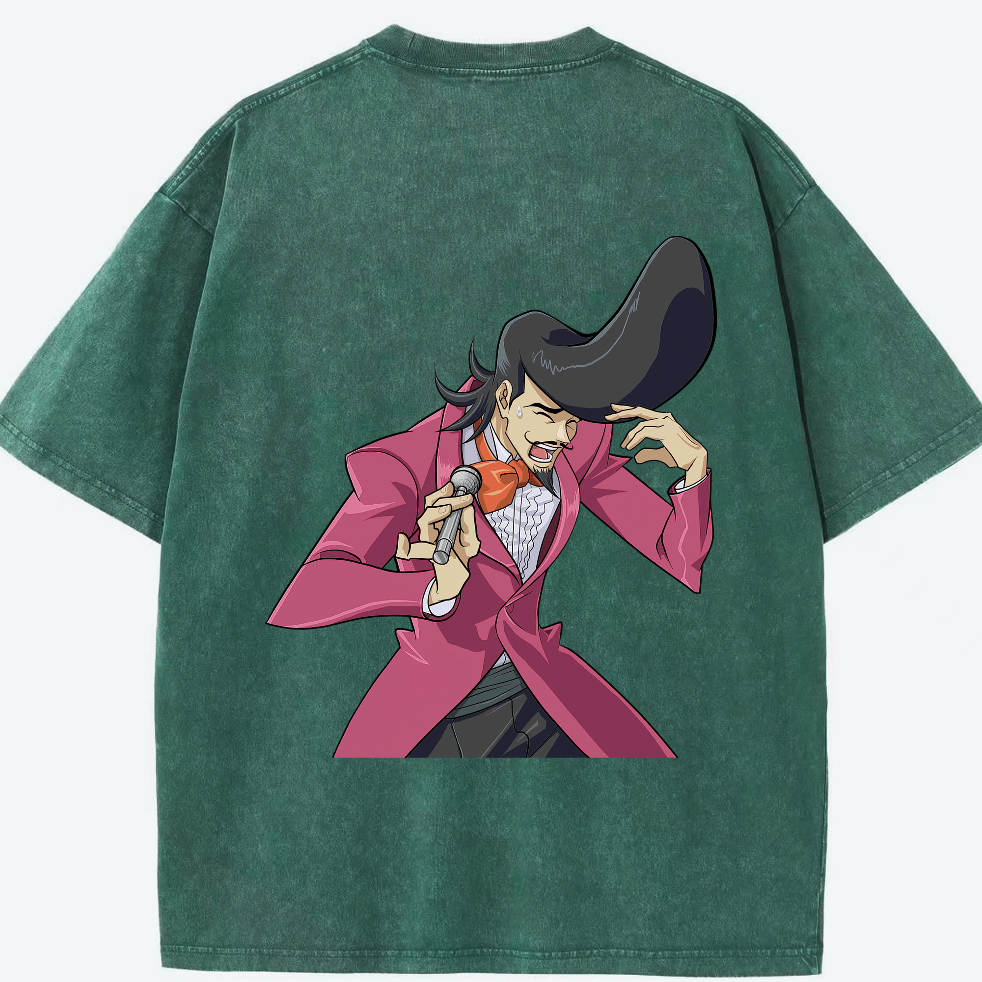 （画像用） 遊☆戯☆王 Yu-Gi-Oh! 綿100% ヴィンテージ風 半袖Tシャツ（背面プリント）